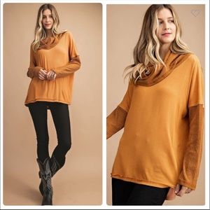 Sunswept🔥Cowl Neck sweater perfect 4 every wknd